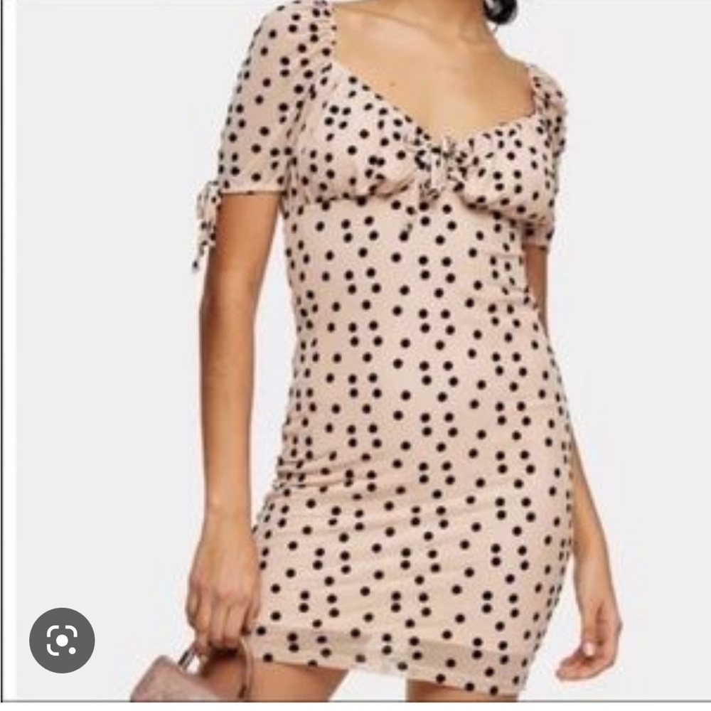 Topshop mini babydoll dress